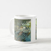 Tasse: Monet-Badegast-an-La-Grenouillere Kaffeetasse (Vorderseite Links)