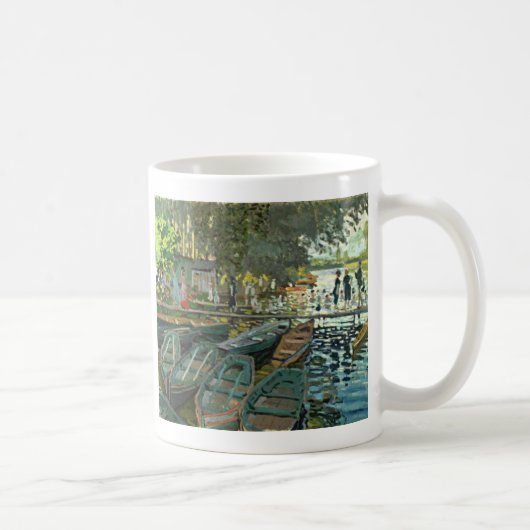 Tasse: Monet-Badegast-an-La-Grenouillere Kaffeetasse (Rechts)