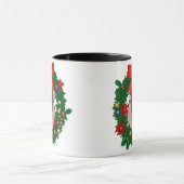 Tasse Moo Deng frohe Weihnachten. (Zentrum)