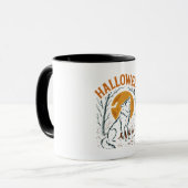 Tasse Moon & Bat Halloween (Vorderseite Links)