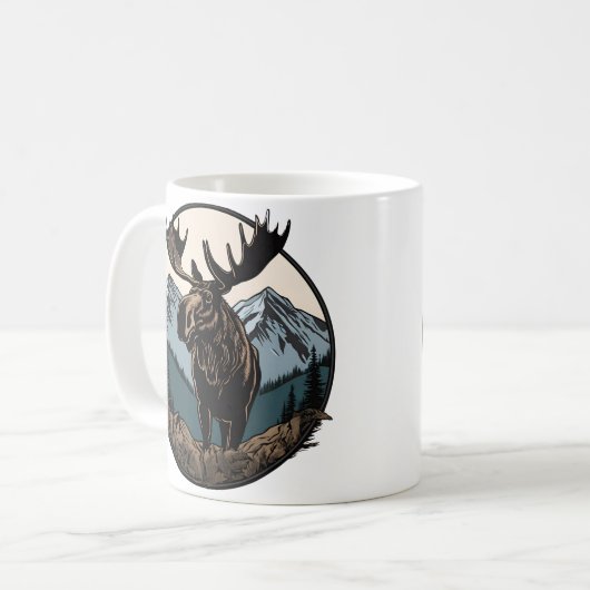 Tasse Moose Mountain (Vorderseite Links)