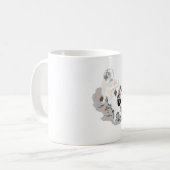 Tasse: Mops Kaffeetasse (Vorderseite Links)