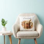 Tasse Morgen Tinte Kissen (Stuhl )
