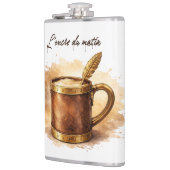 Tasse Morgentinte Flachmann (Links)