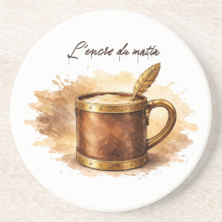 Tasse Morgentinte Getränkeuntersetzer