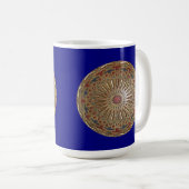 Tasse Morrocon Beauty on Blue (VorderseiteRechts)