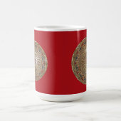 Tasse Morrocon Beauty on Red (Mittel)