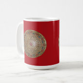 Tasse Morrocon Beauty on Red (Vorderseite Links)