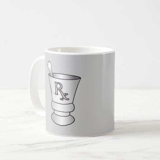 Tasse Mortar und Pestle (Vorderseite Links)