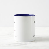 Tasse Motivation - Sei ein Flamingo (Zentrum)