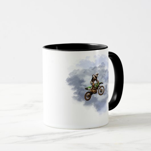 Tasse Motocross (VorderseiteRechts)