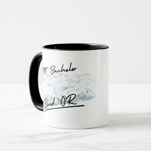 Tasse Mount Bachelor (Vorderseite Links)