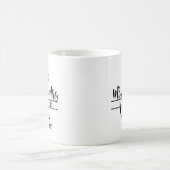 Tasse Mr. & Mrs. Kaffee (Mittel)