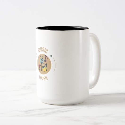 Tasse Music Lover (VorderseiteRechts)