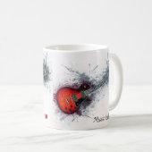 Tasse Music Lover Gitarre (VorderseiteRechts)