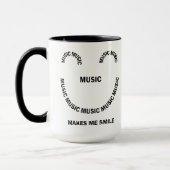 Tasse Music Smile (Links)