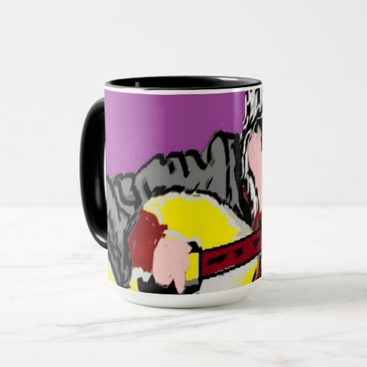 Tasse / Musiker (Vorderseite Links)