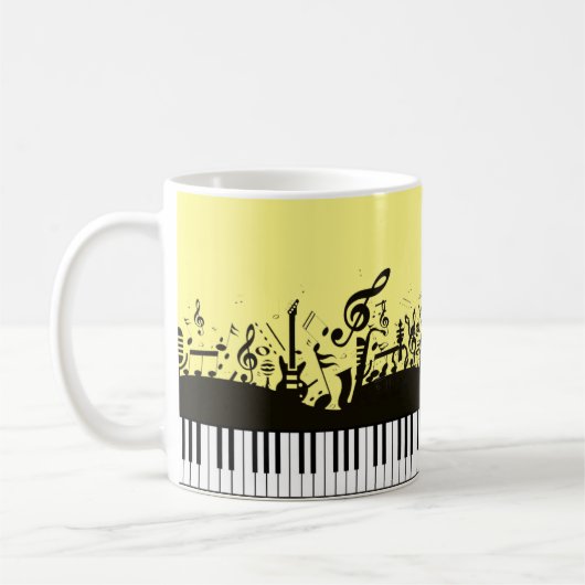 Tasse Musiker (Links)