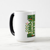 Tasse - Mut und Power zum Gehen (Vorderseite Links)