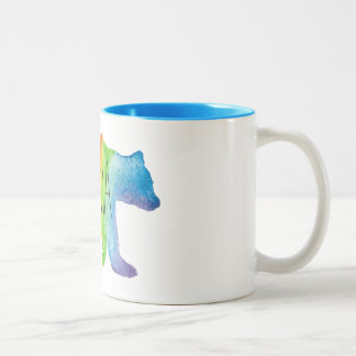 Tasse Mutter-Bear Watercolor Family Pride