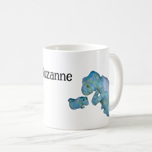 Tasse - Mutter und Kind mit Namen (VorderseiteRechts)