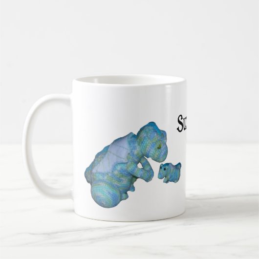 Tasse - Mutter und Kind mit Namen (Links)