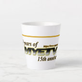 Tasse MYETV - 15 Jahre (Vorderseite)