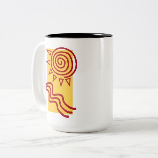 Tasse nach außen (Vorderseite Links)