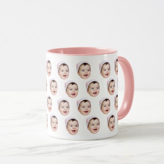 Tasse nach Maß, Personalisiertes Foto, Baby (VorderseiteRechts)