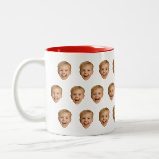 Tasse nach Maß, Personalisiertes Foto, Familie (Links)