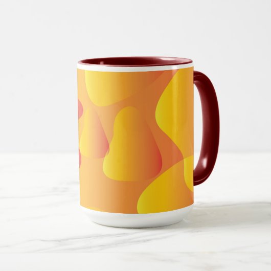 Tasse nahtloser Muster (VorderseiteRechts)