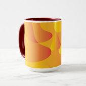 Tasse nahtloser Muster (Vorderseite Links)