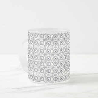 Tasse nahtloser Schwarz-Weiß-Linien