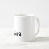 Tasse - Name mit dem Anfangsbuchstaben B (VorderseiteRechts)