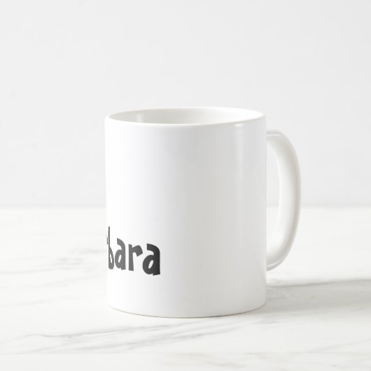 Tasse - Name mit dem Anfangsbuchstaben B (VorderseiteRechts)