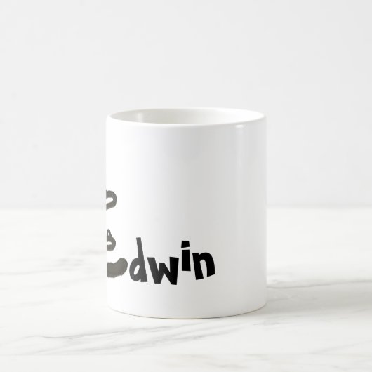Tasse - Name mit dem Anfangsbuchstaben E (Mittel)