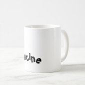 Tasse - Name mit dem Anfangsbuchstaben F (VorderseiteRechts)