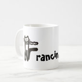 Tasse - Name mit dem Anfangsbuchstaben F (Vorderseite Links)