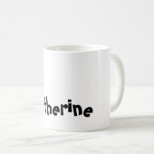 Tasse - Name mit dem Anfangsbuchstaben K (VorderseiteRechts)