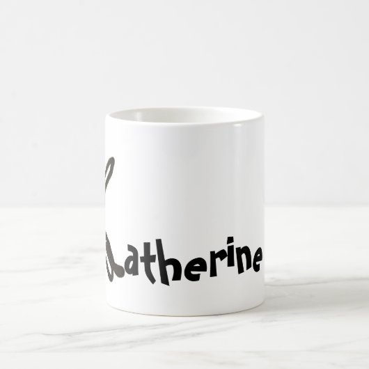 Tasse - Name mit dem Anfangsbuchstaben K (Mittel)