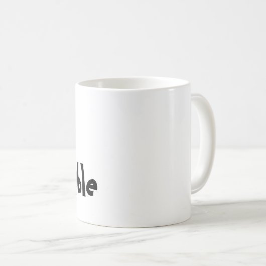 Tasse - Name mit dem Anfangsbuchstaben M (VorderseiteRechts)