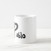 Tasse - Name mit dem Anfangsbuchstaben P (Mittel)
