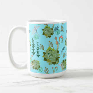 Tasse namens Liz's sukkulenter Garten