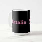 Tasse Natalie (Vorderseite Links)