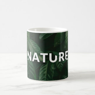 Tasse Natur und Pflanzen