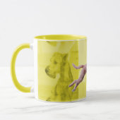 Tasse "Natürlich kann man ohne einen Irish ..." (Links)