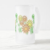Tasse - Neonale Blume (VorderseiteRechts)