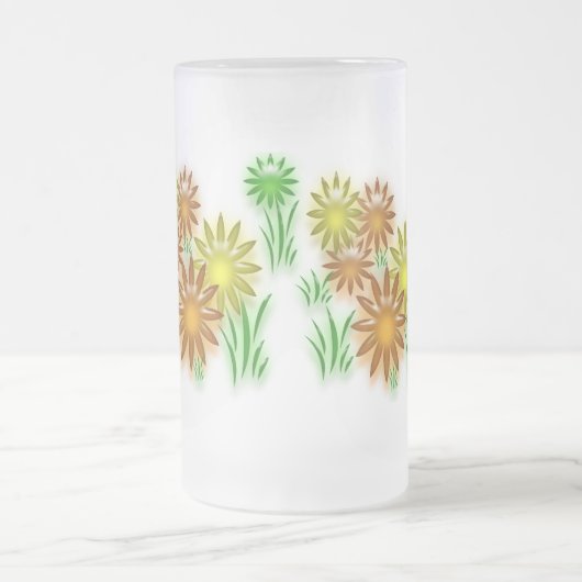 Tasse - Neonale Blume (Mittel)