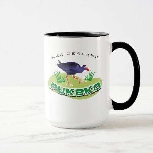 Tasse Neuseelands Pukeko (Rechts)