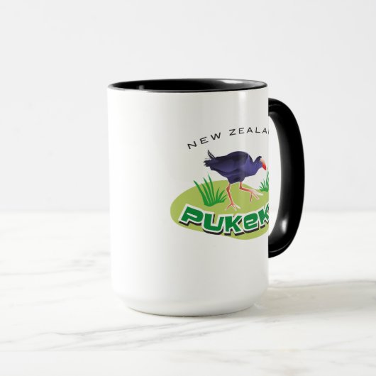 Tasse Neuseelands Pukeko (VorderseiteRechts)